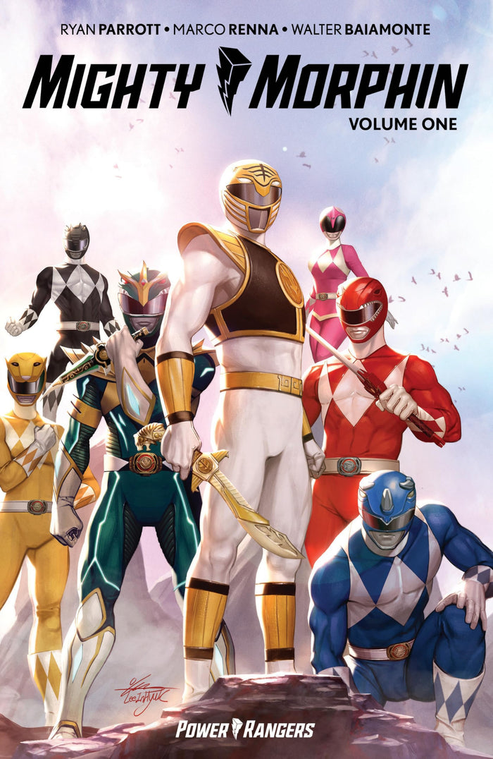 Mighty Morphin Vol. 1 by Ryan Parrott - Paperback cover