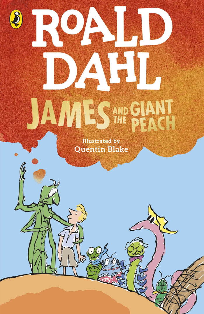 James and the giant peach by Roald Dahl - Paperback cover
