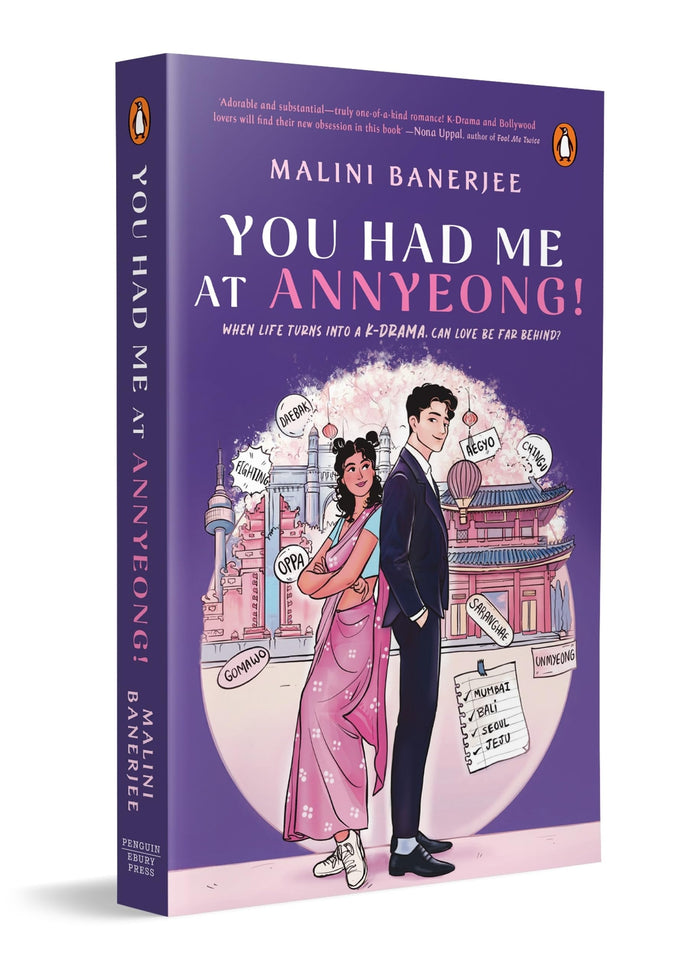 You Had Me At Annyeong! by Malini Banerjee - Paperback cover