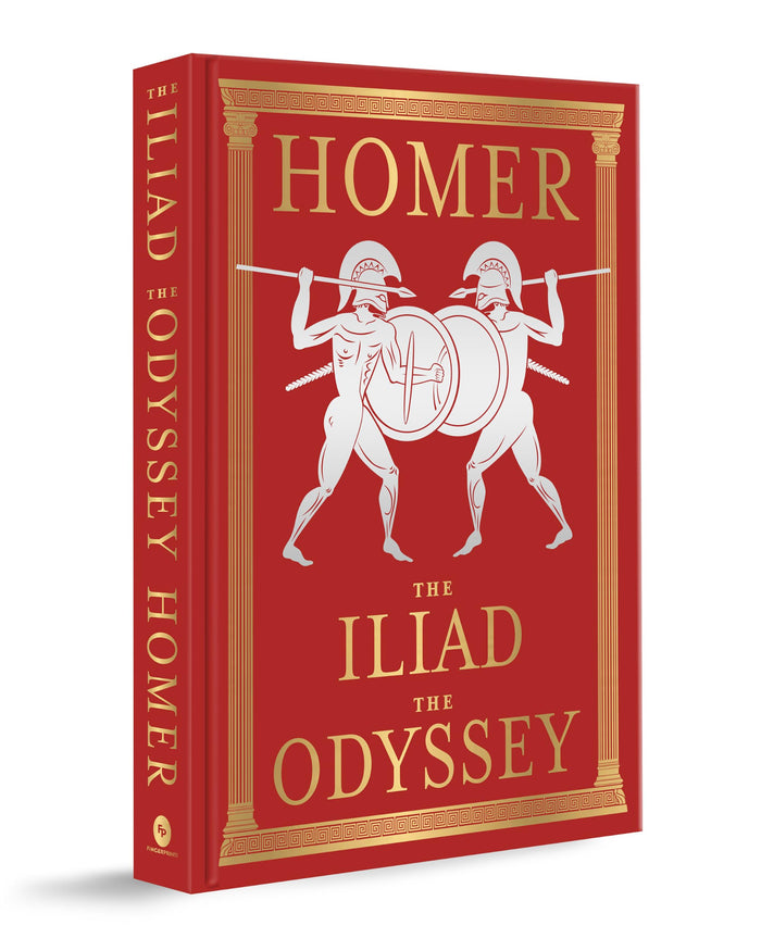 The Iliad and The Odyssey (Luxury Edition) by Homer - Hardcover cover