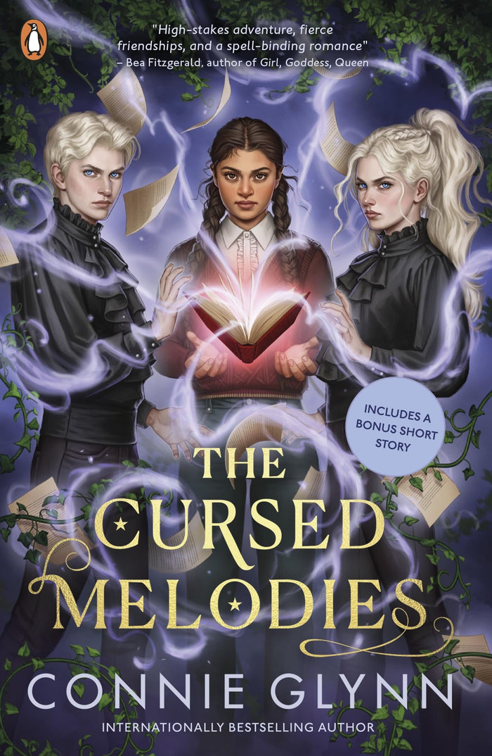 The Cursed Melodies by Connie Glynn - Paperback cover