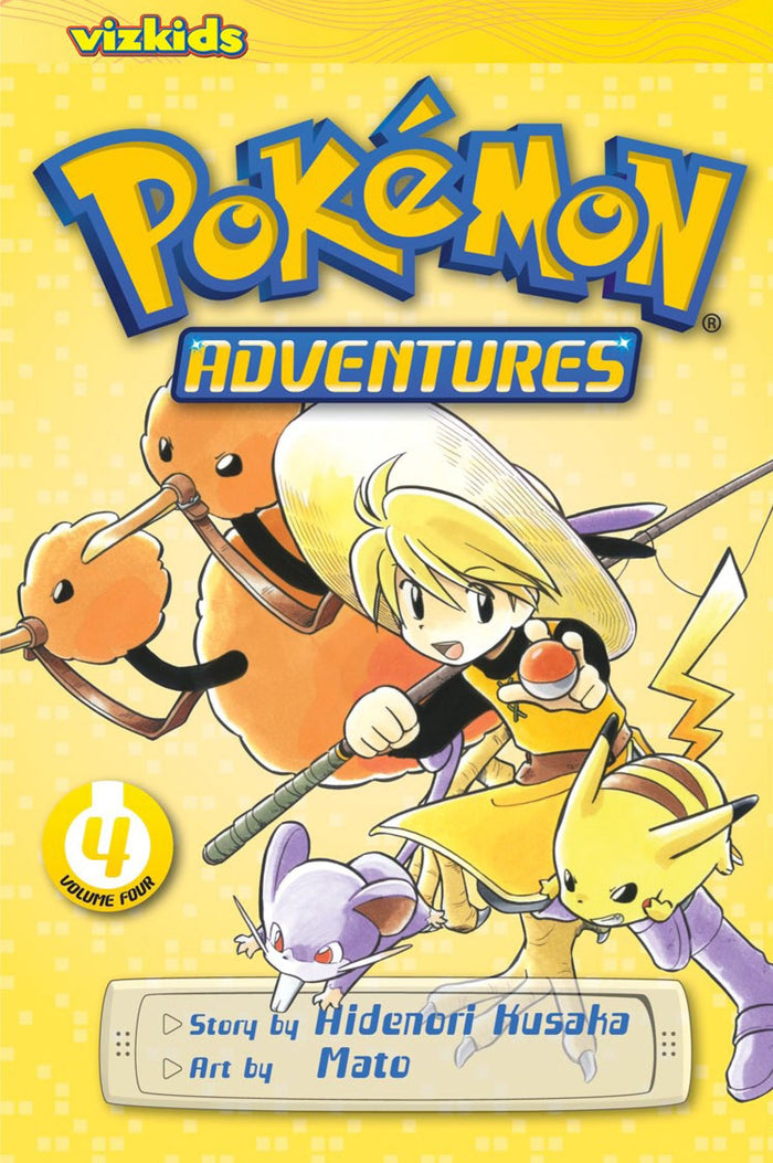 Pokémon Adventures (Red and Blue), Vol. 4 by Hidenori Kusaka - Paperback cover