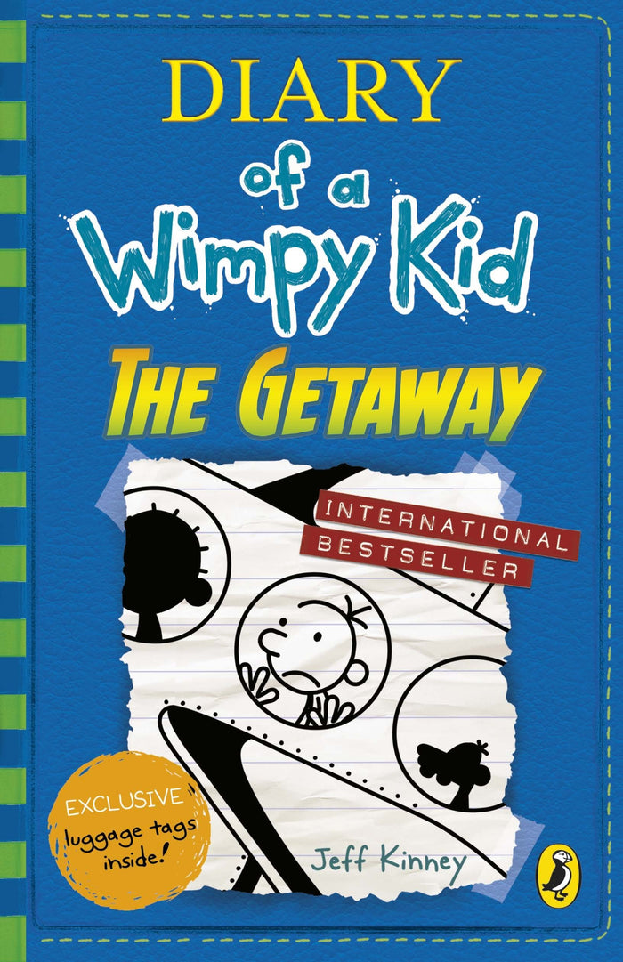 Diary of a Wimpy Kid: The Getaway (Book 12) by Jeff Kinney - Paperback cover