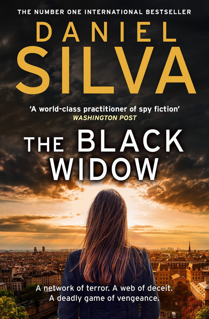 The Black Widow by Daniel Silva - Paperback cover