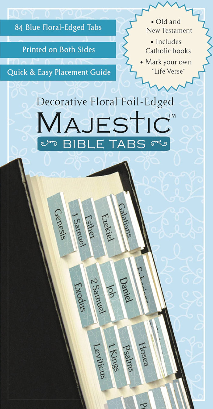 Majestic Floral-Edged Bible Tabs by Ellie Claire - Misc Supplies cover
