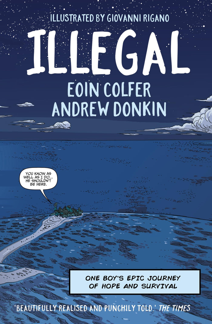 Illegal by Eoin Colfer - Paperback cover