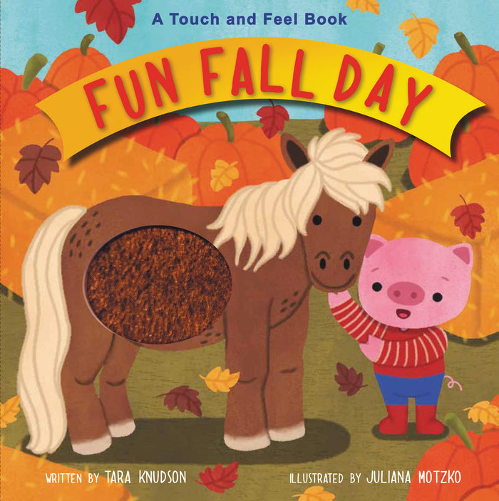 Fun Fall Day: A Touch and Feel Board Book by Tara Knudson - Board Book cover