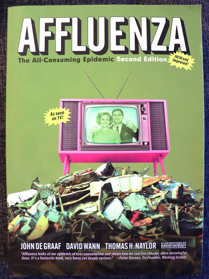 Affluenza: The All-Consuming Epidemic (Bk Currents) by John De Graaf - Paperback cover