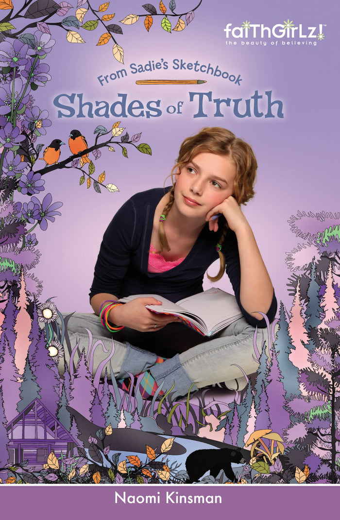 Shades of Truth (Faithgirlz / From Sadie's Sketchbook) by Naomi Kinsman - Paperback cover