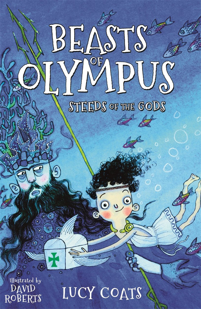 Beasts of Olympus 3: Steeds of the Gods by Lucy Coats - Paperback cover