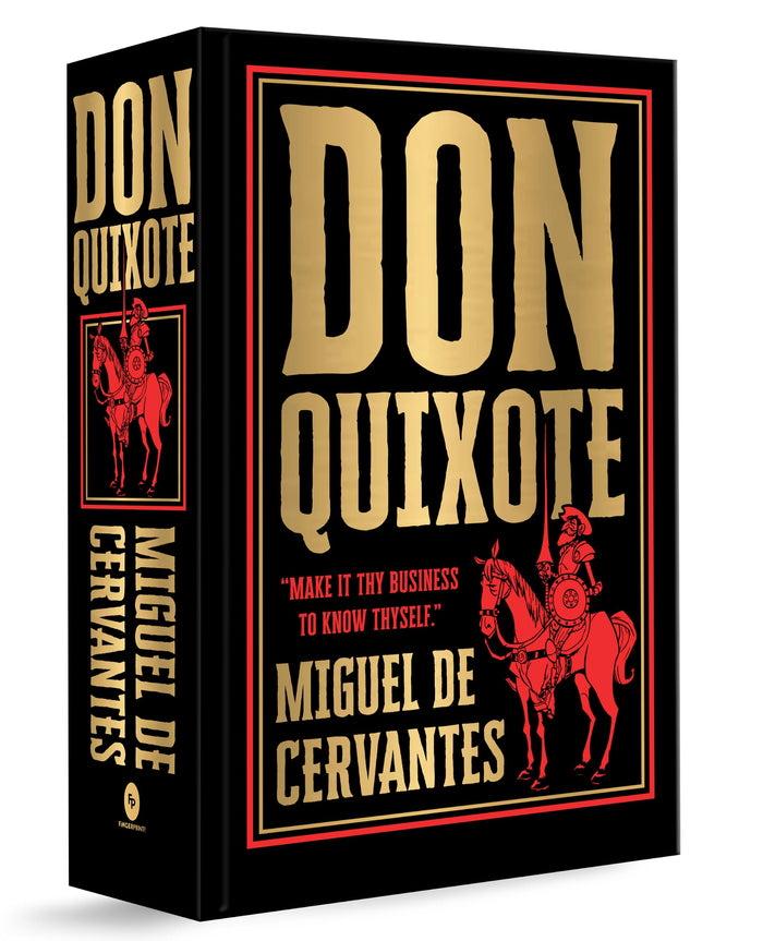 Don Quixote (Deluxe Hardbound Edition) by Miguel de Cervantes - Hardcover cover