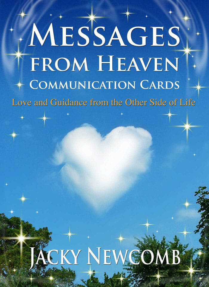 Messages from Heaven Communication Cards: Love & Guidance from the Other Side of Life by Jacky Newcomb - Cards cover