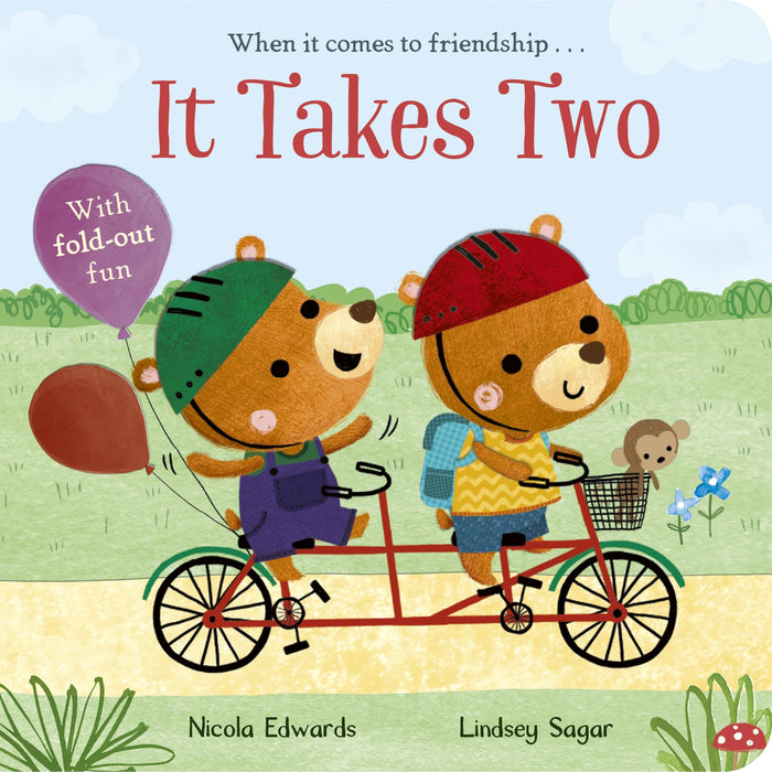 It Takes Two by Edwards Nicola - Board Book cover