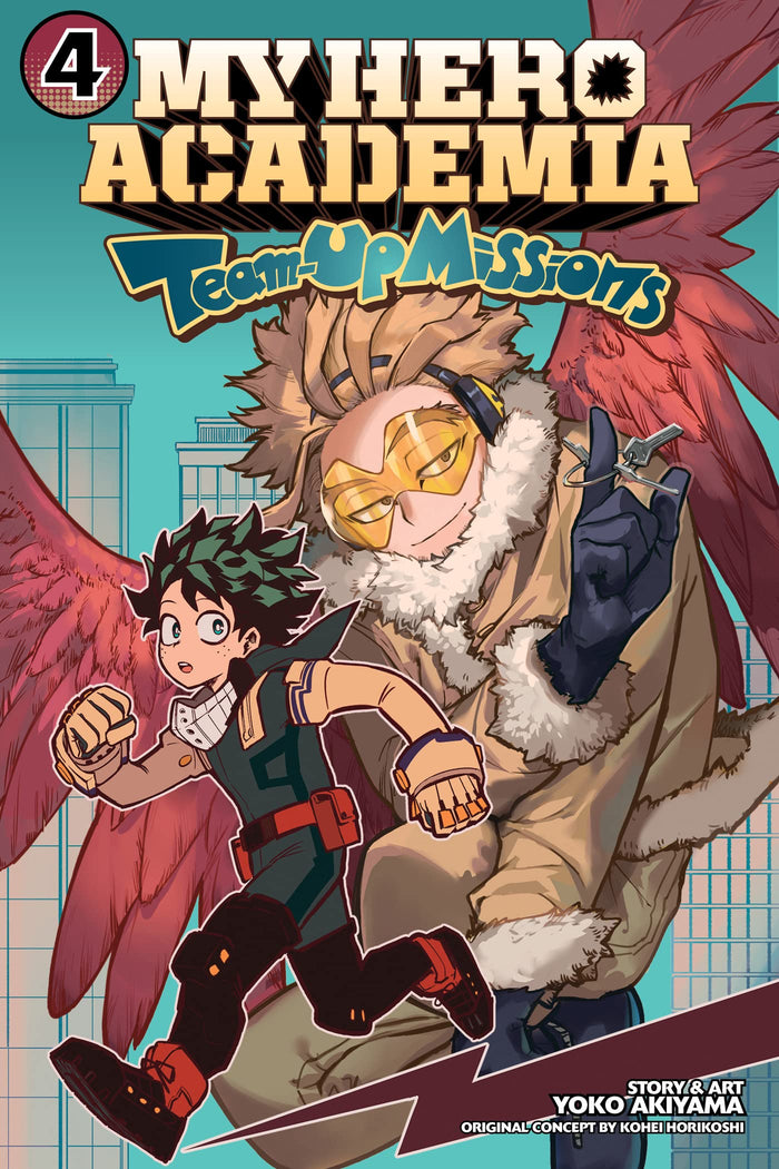 My Hero Academia: Team-Up Missions, Vol. 4 by Yoko Akiyama - Paperback cover