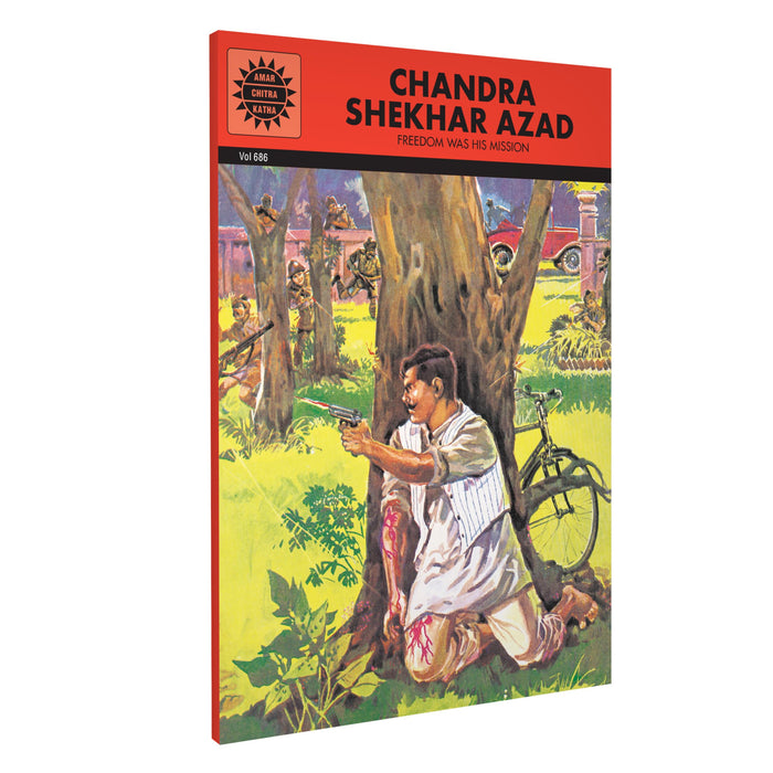 Chandra Shekhar Azad by Shail Tiwari - Paperback cover
