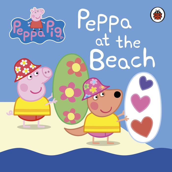 Peppa Pig: Peppa at the Beach - Board Book cover