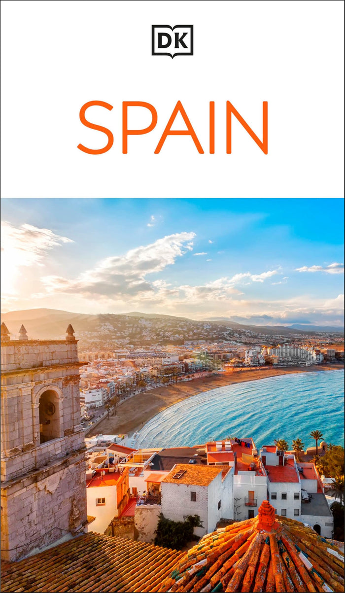 DK Spain: Must-See Sights. Culture & History. Detailed Maps & Tours. Covers Barcelona, Madrid, Seville, & more (Travel Guide) by DK Travel - Paperback cover
