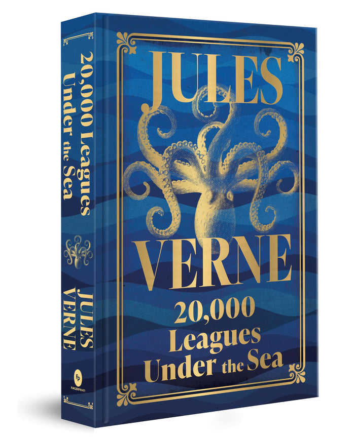 20,000 Leagues Under the Sea (Deluxe Hardbound Edition) (Fingerprint Classics) by Jules Verne - Hardcover cover