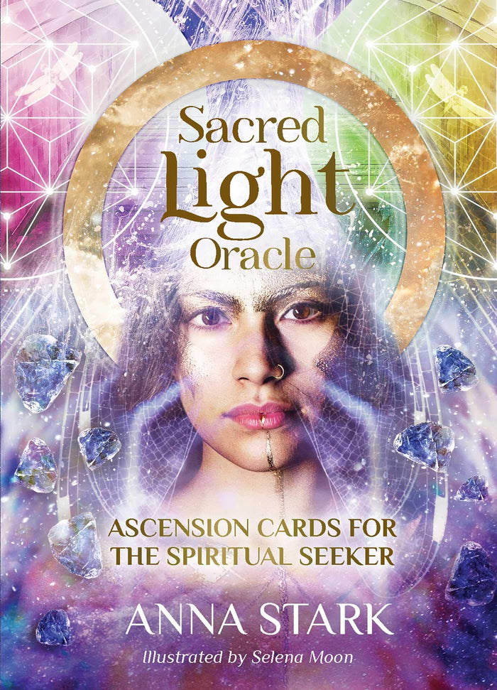 Sacred Light Oracle: Ascension cards for the spiritual seeker (Rockpool Oracle) by Anna Stark - Cards cover