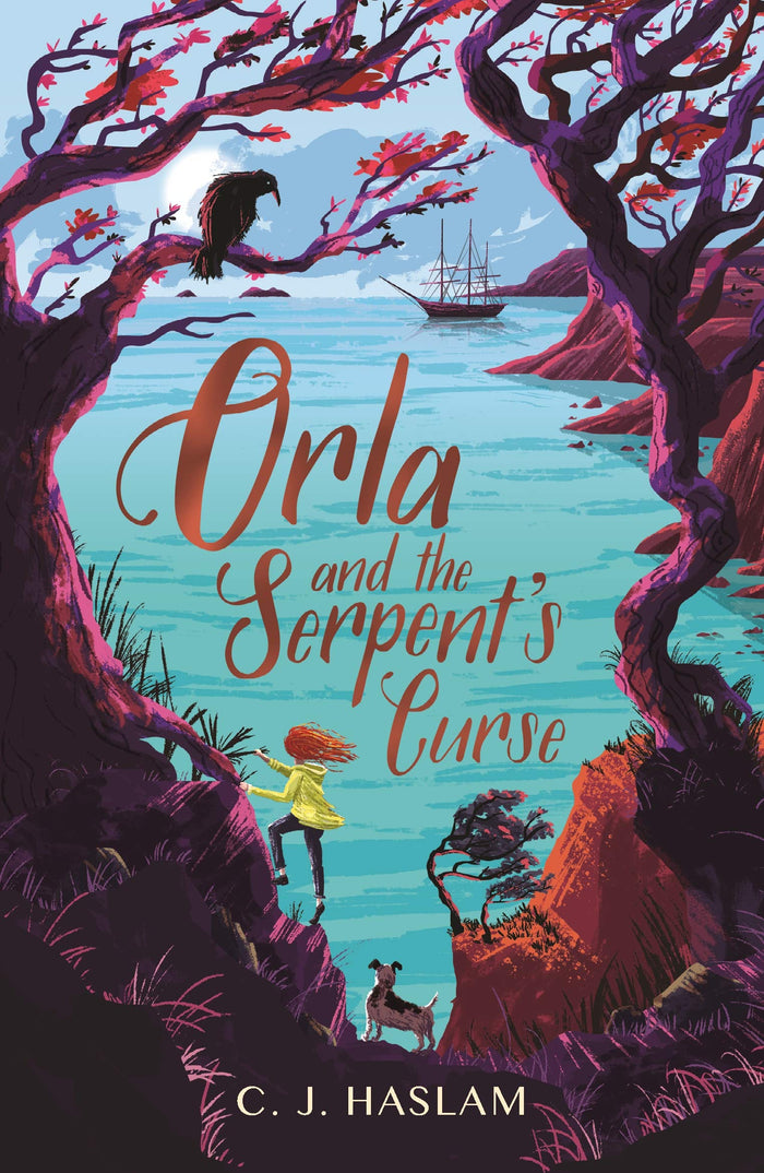 Orla and the Serpents Curse by C.J. Haslam - Paperback cover
