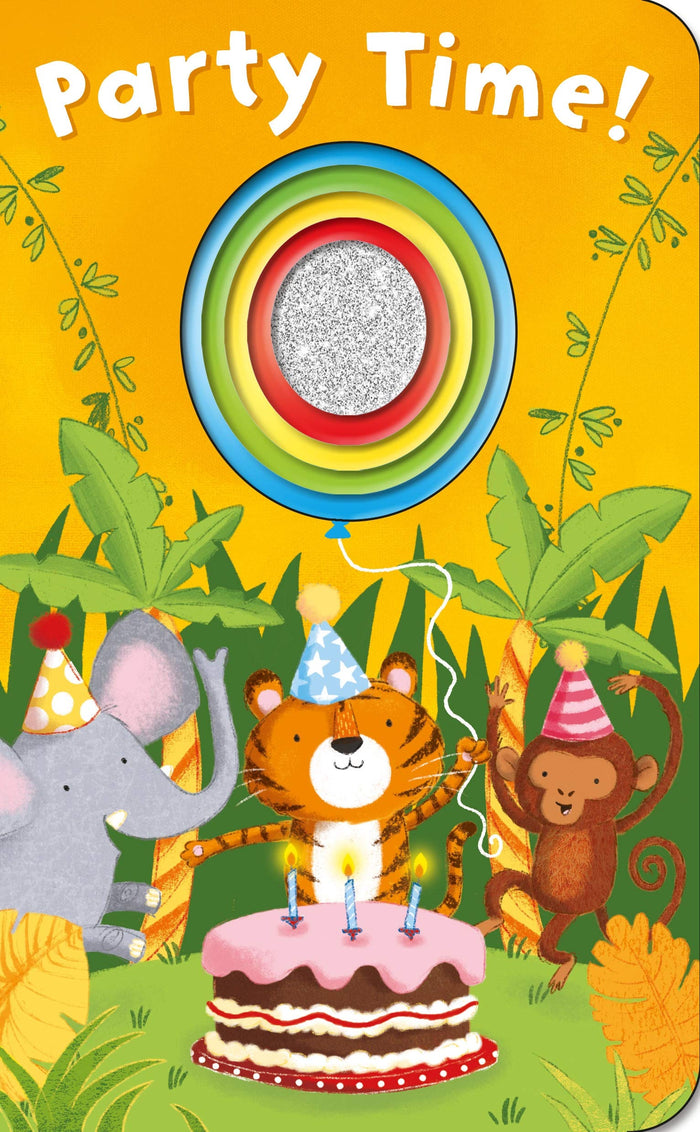 Shiny Shapes: Party Time by Roger Priddy - Board Book cover