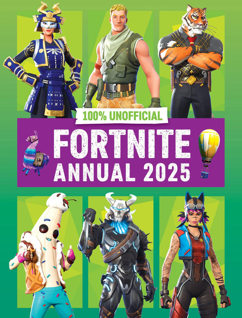 100% Unofficial Fortnite Annual 2025 by Farshore - Hardcover cover
