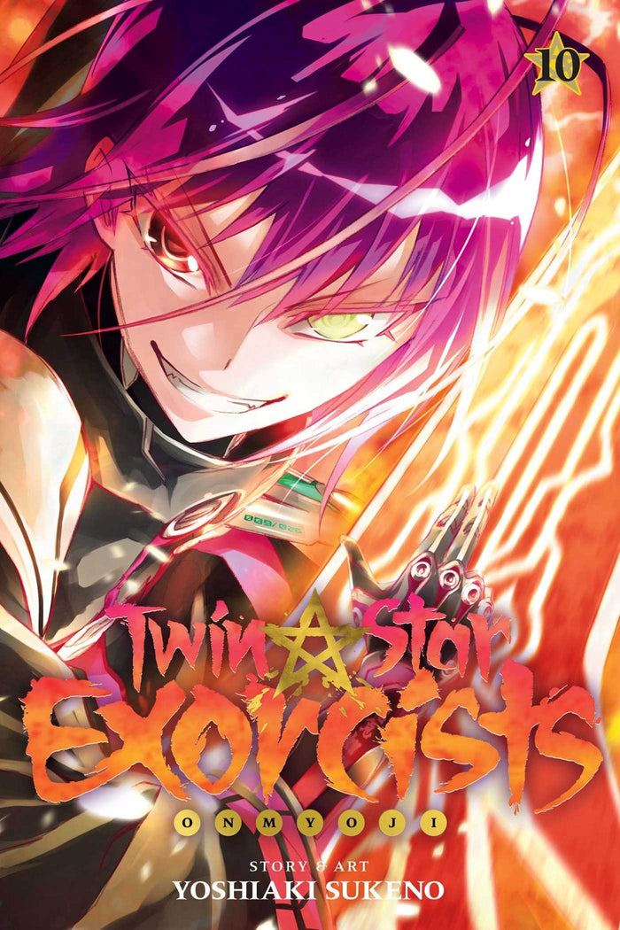 Twin Star Exorcists, Vol. 10: Onmyoji by Yoshiaki Sukeno - Paperback cover