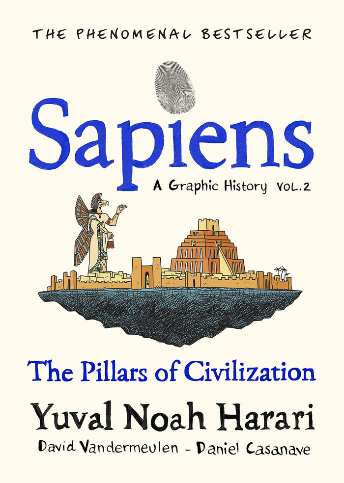 Sapiens A Graphic History Vol 2 /anglais by Harari Yuval Noah - Hardcover cover