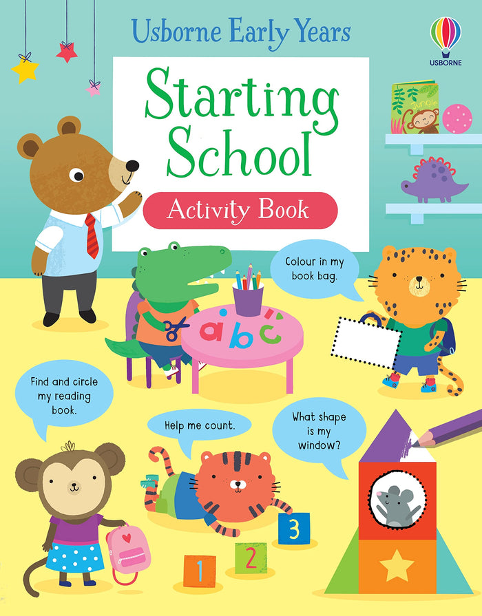Starting School Activity Book by Jessica Greenwell - Paperback cover