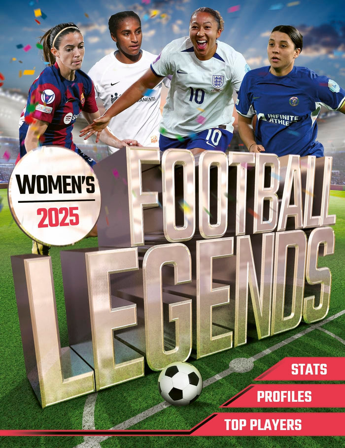 Women's Football Legends 2025 by Kevin Pettman - Paperback cover