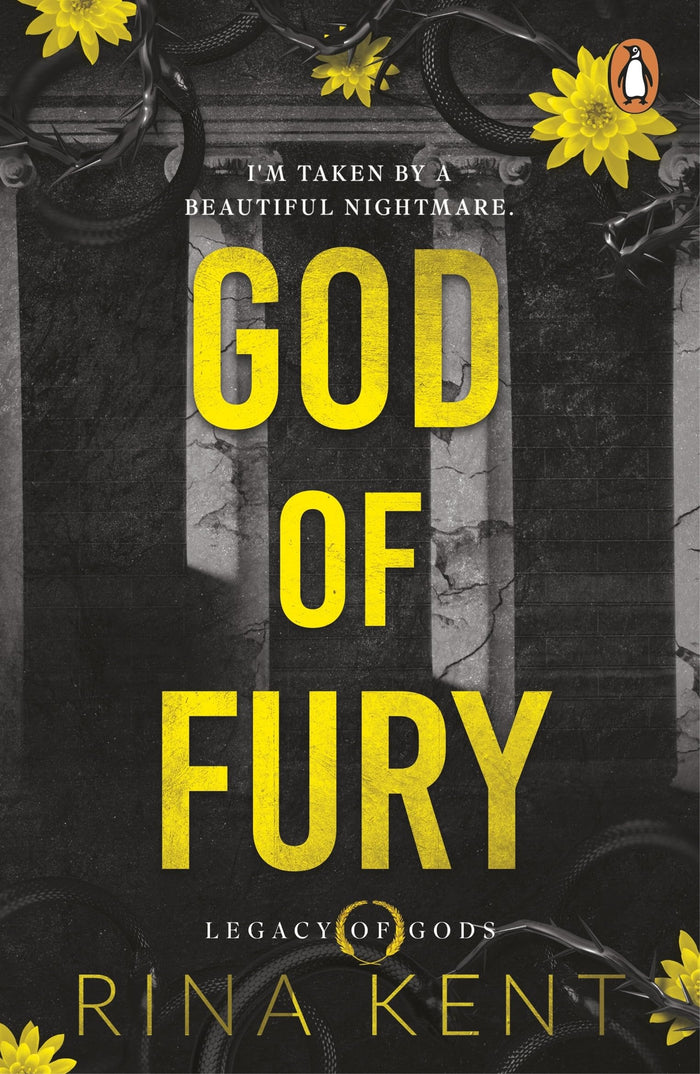 God of Fury (Legacy of Gods) by Rina Kent - Paperback cover