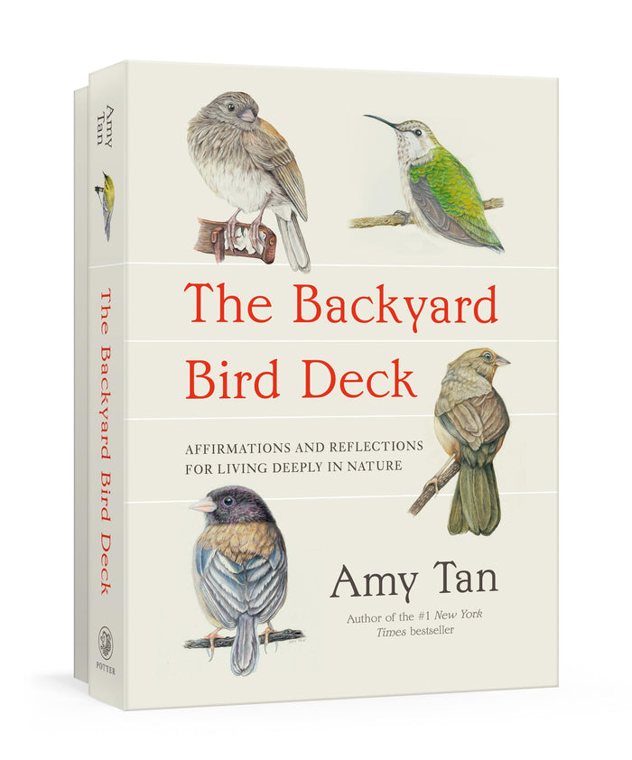 The Backyard Bird Deck: Affirmations and Reflections for Living Deeply in Nature: Affirmation Cards by Amy Tan - Cards cover