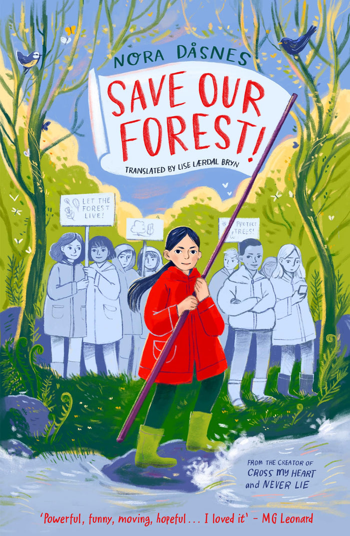 SAVE OUR FOREST!: The best heartwarming full colour graphic novel about tween friendship and the importance of looking after our environment for readers aged 10+, new for 2024! by Nora Dåsnes - Paperback cover