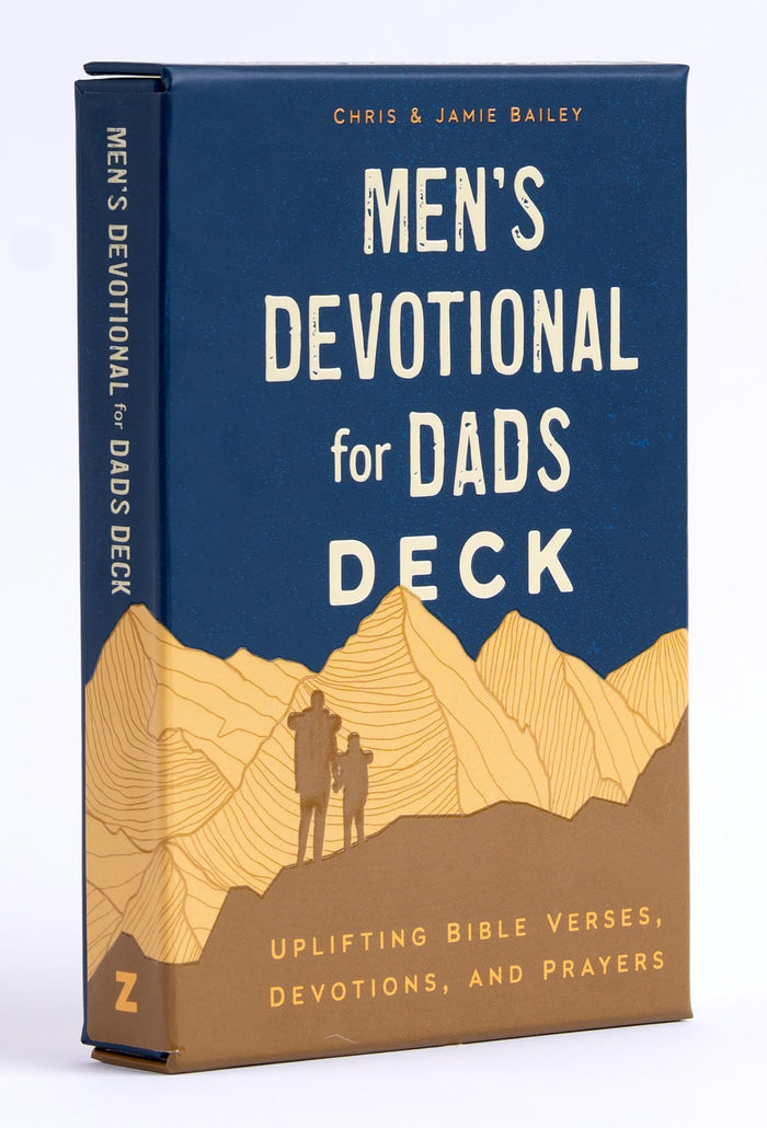 Men's Devotional for Dads Deck: Uplifting Bible Verses, Devotions, and Prayers by Jamie Bailey - Cards cover