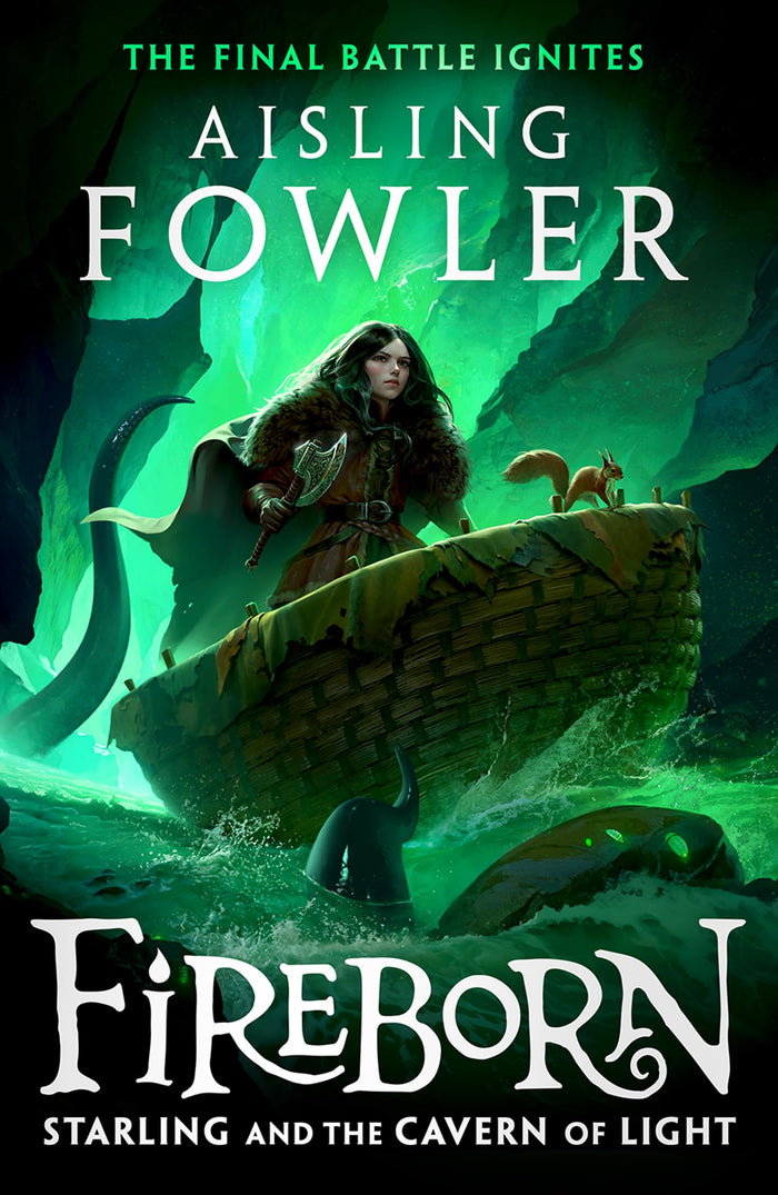 HARPERCOLLINSCHILDRENSBOOKS Fireborn Starling and the Cavern of Light. by Aisling Fowler - Paperback cover