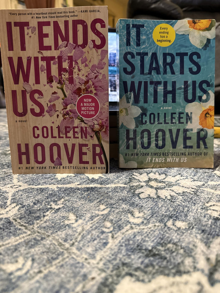 It Ends with Us: A Novel (Volume 1) by Colleen Hoover - Office Product cover