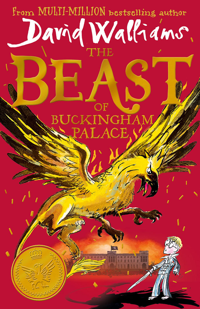 The beast of buckingham palace by David Walliams - Paperback cover