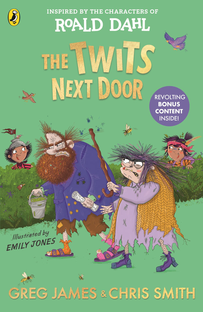 The Twits Next Door by Greg James - Paperback cover