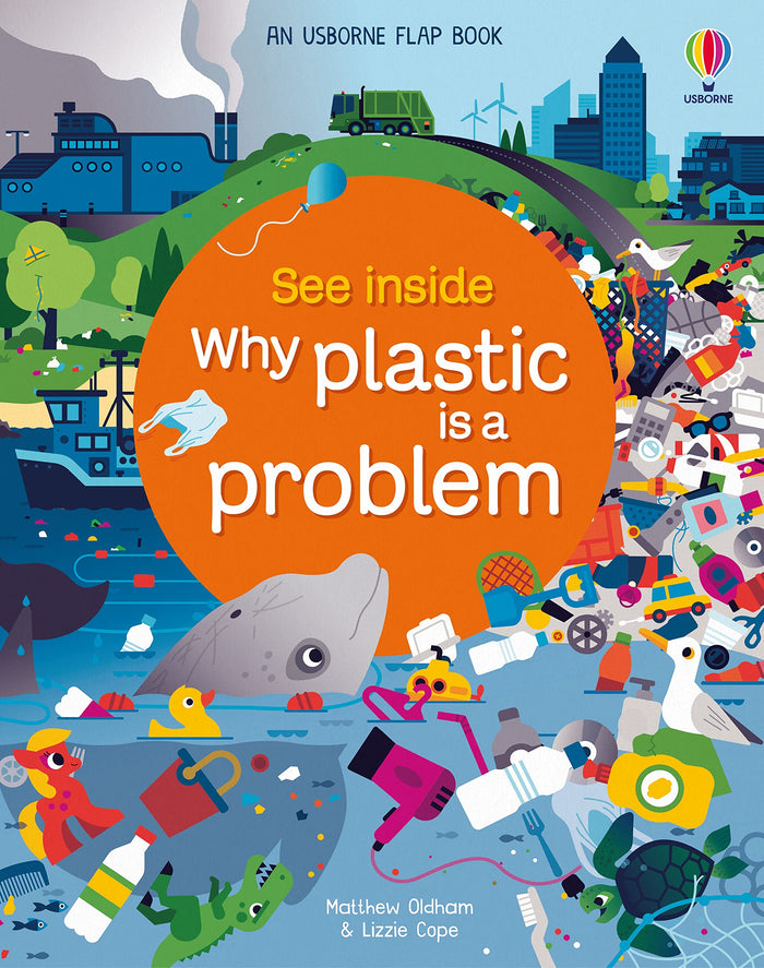 See Inside Why Plastic is a Problem by Matthew Oldham - Board Book cover