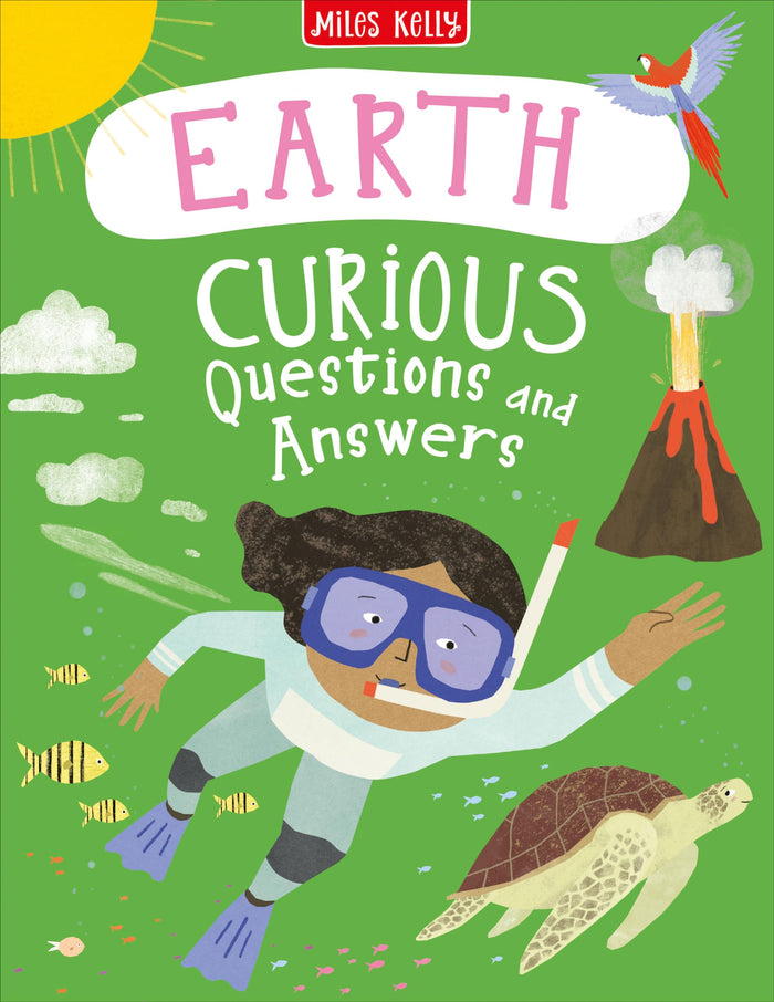 Earth Curious Questions and Answers by Camilla de la Bédoyère and Philip Steele - Hardcover cover