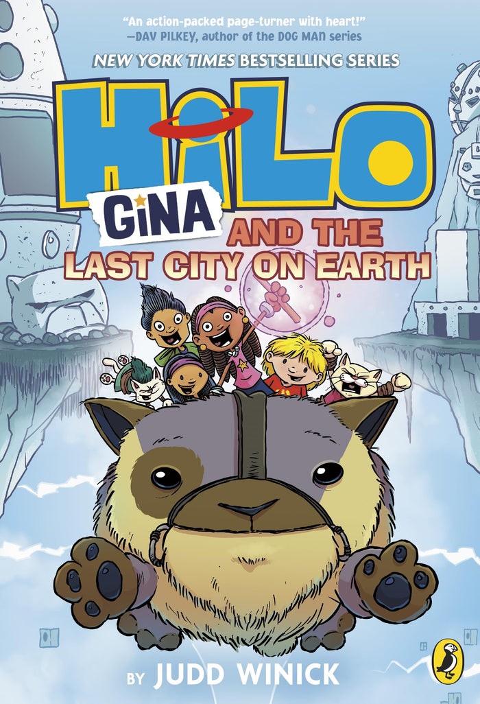 Hilo: Gina and the Last City on Earth by Judd Winick - Paperback cover