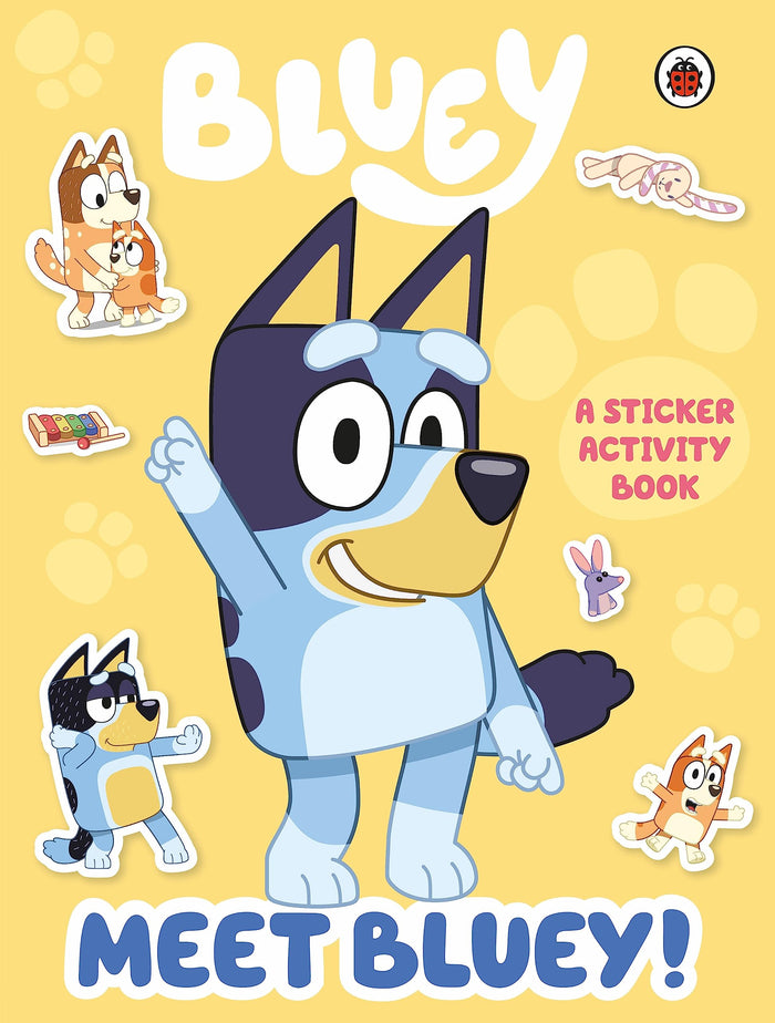 Bluey: Meet Bluey! Sticker Activity Book by Bluey - Paperback cover