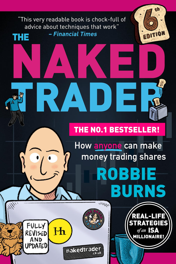 The Naked Trader by Robbie Burns - Paperback cover