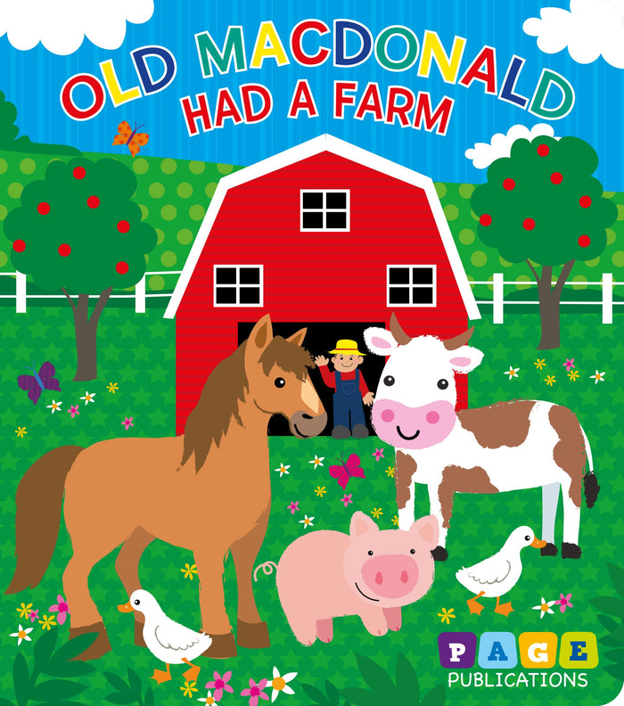 Old MacDonald Had a Farm by Page Publications - Board Book cover