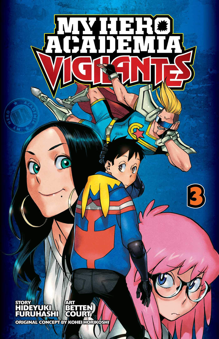 My Hero Academia: Vigilantes, Vol. 3 by Kohei Horikoshi - Paperback cover