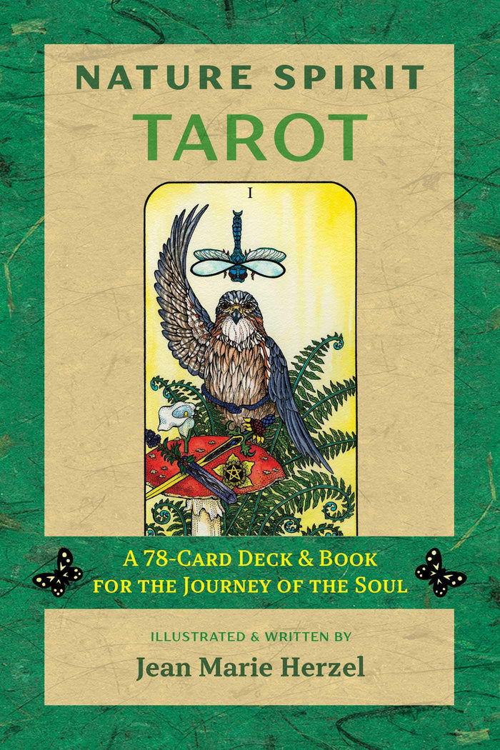 Nature Spirit Tarot: A 78-Card Deck and Book for the Journey of the Soul by Jean Marie Herzel - Cards cover