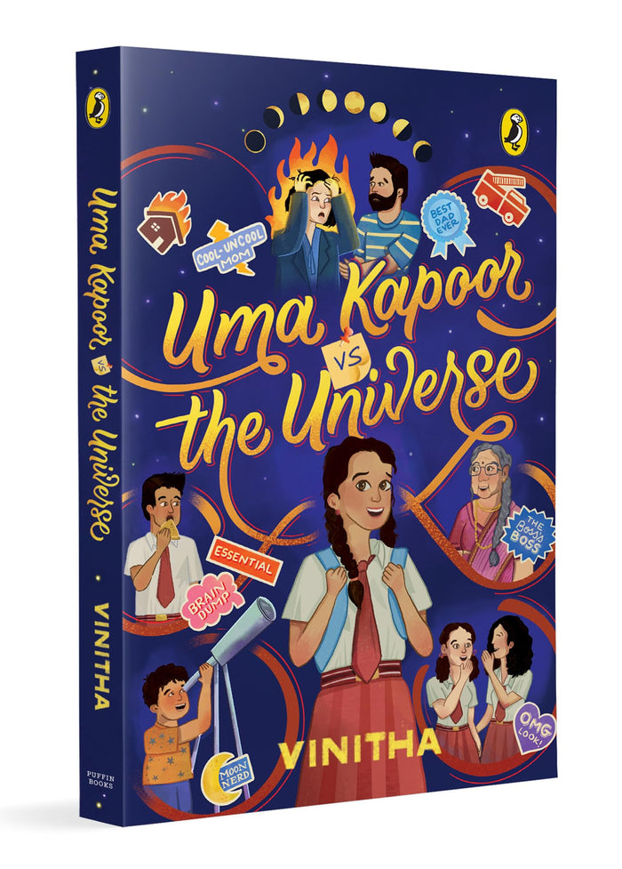 Uma Kapoor vs the Universe by Vinitha - Paperback cover