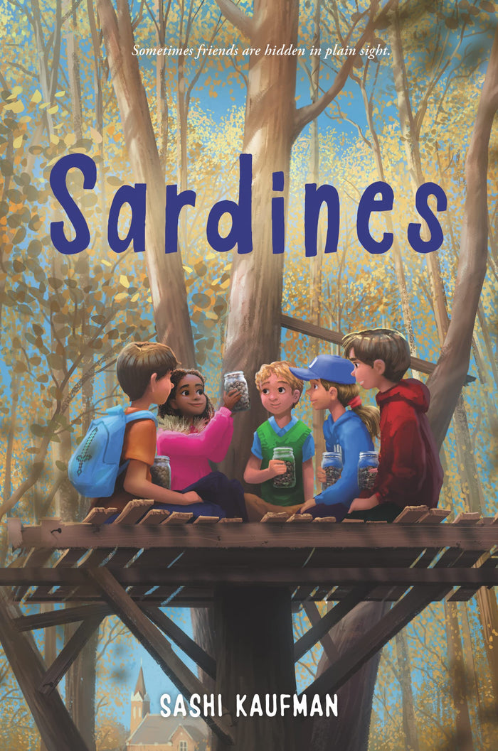 Sardines: An Award-Winning Middle Grade Novel About Found Family and Loss for Children (Ages 8-12) by Sashi Kaufman - Hardcover cover