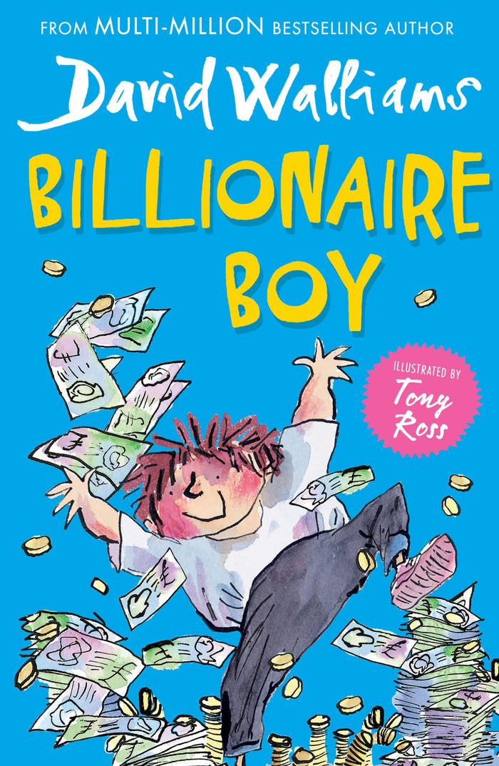 Billionaire Boy by David Walliams - Paperback cover