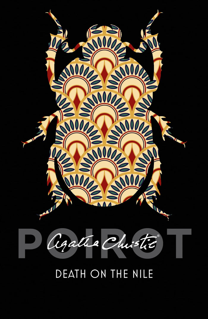 Poirot Death On The Nile by Agatha Christie - Paperback cover